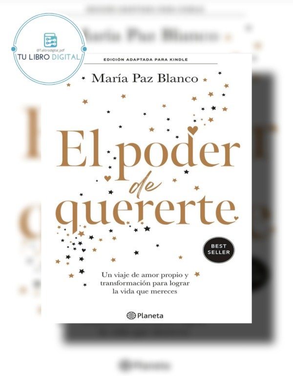 Producto - El poder de quererte María Paz Blanco
