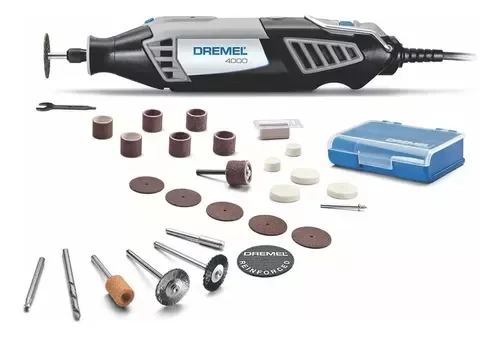 Producto - Minitorno Dremel 4000 165w 26 Accesorios Mini Torno