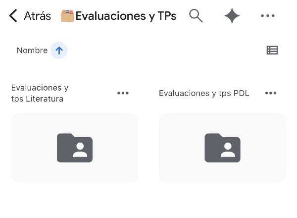 Producto - Drive de evaluaciones y Tps - 0
