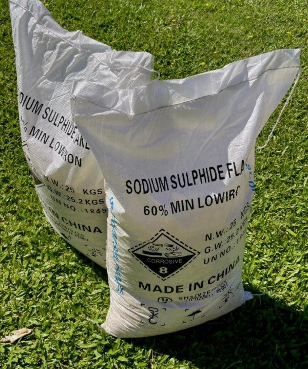 Producto - BOLSA DE SULFURO DE SODIO EN ESCAMAS PARA PELAR CUEROS
