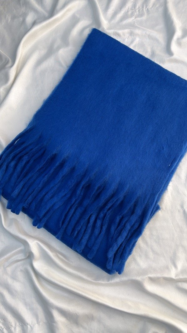 Producto - bufanda bohemian azul