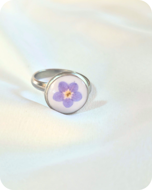 Producto - Anillo Flor no me olvides - pequeño