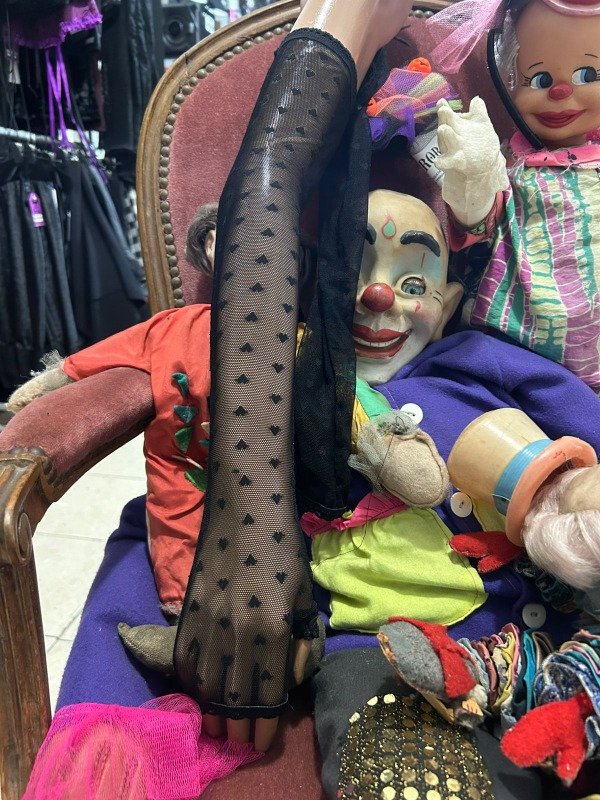 Producto - mitones largos corazones bloodyqueen