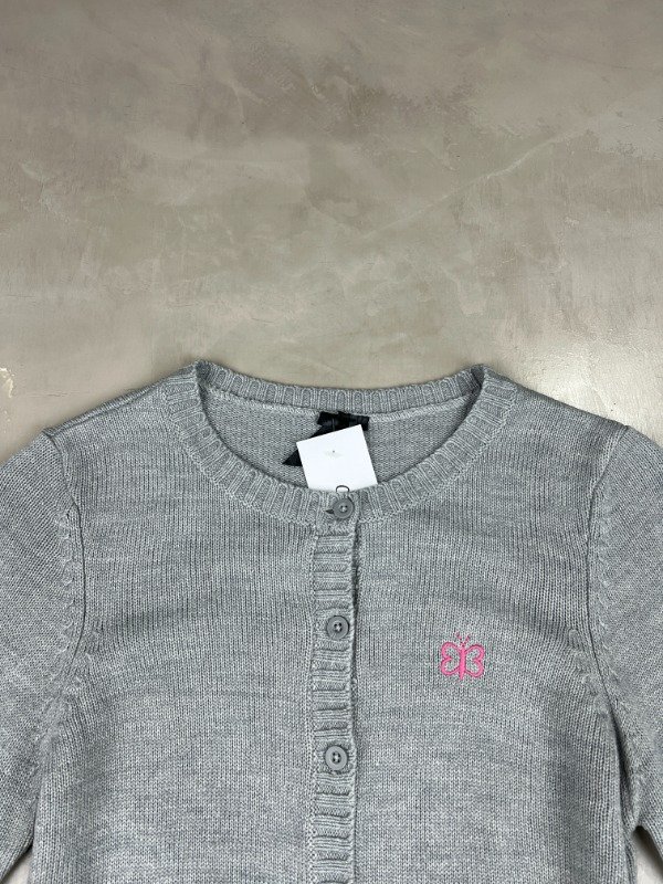Producto - Grey Classic Cárdigan - 1
