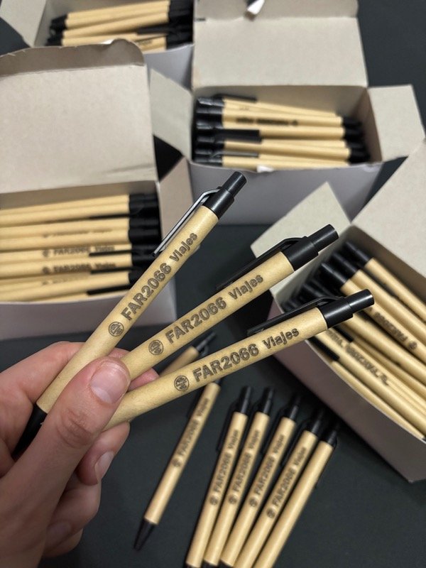 Producto - Bolígrafos ecológicos Grabados