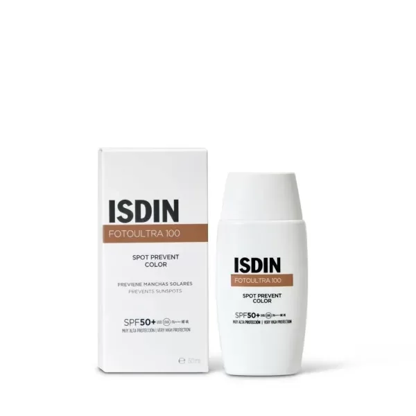 Producto - isdin Fotoprotector ultra spot prevent color spf 50+ 50ml - 0