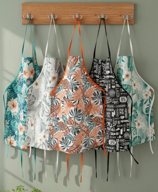 Producto - Delantal Ecocuero Delantal Cocina Anti Mancha C/bolsillo Chico