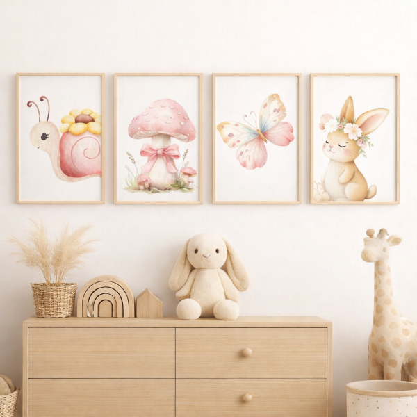 Producto - SET DE 4 CUADROS COLECCIÓN NATURALEZA MAGICA