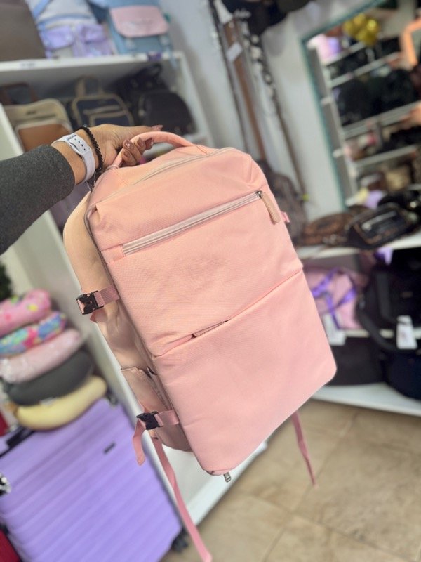 Producto - Mochila Viajera Rosa Pastel