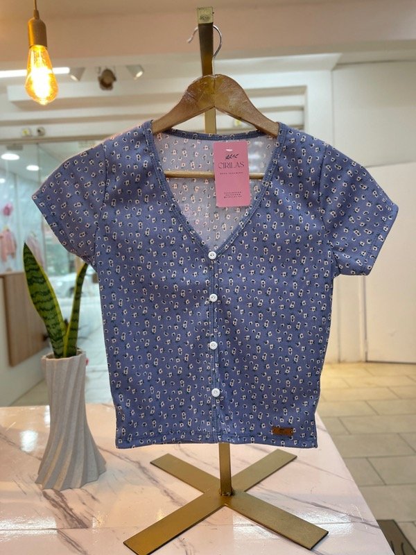 Producto - Remera botones "Rebeca" 0314