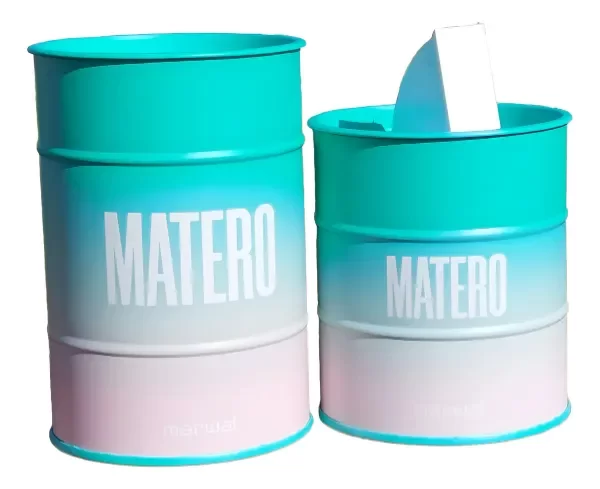 Producto - Latas Yerbera Azucarera Verde Agua