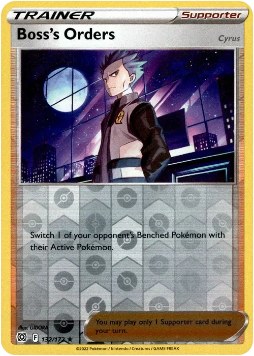 Producto - Boss's Orders - 132/172 - Brilliant Stars - Reverse Holo
