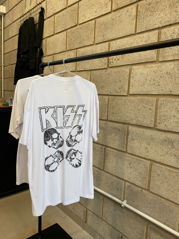 Producto - Remera KISS blanca