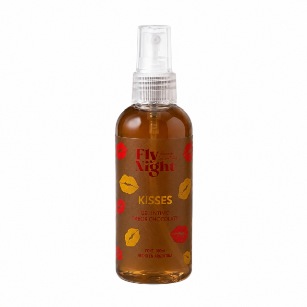 Producto - Gel Lubricante comestible Kisses Fly Night sabor a Chocolate 100ml - 0