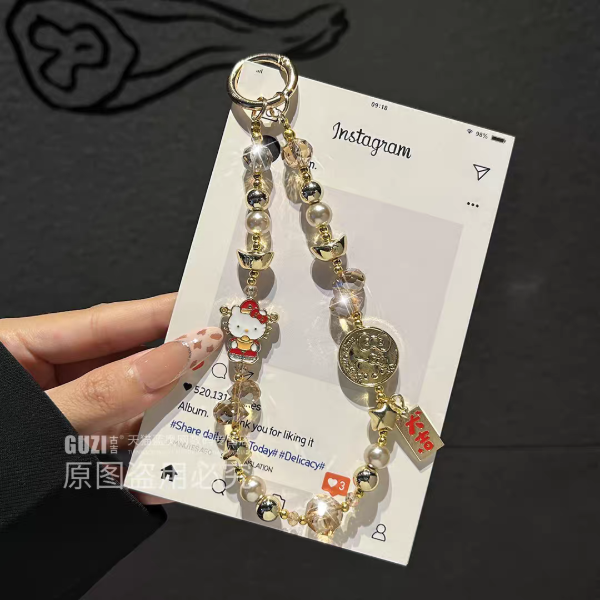 Producto - Pulsera Hello Kitty Dorado