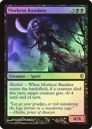 Producto - Morkrut Banshee Foil  Magic: The Gathering Conspiracy
