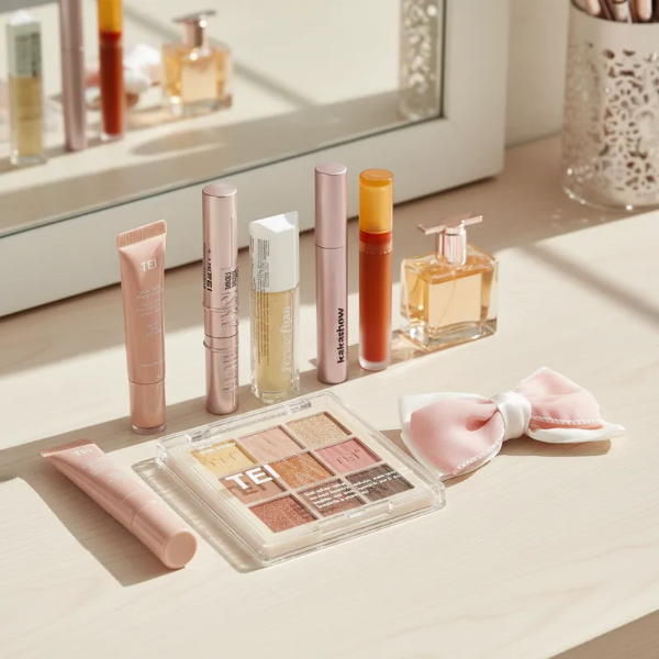 Producto - Set De Maquillaje Combo 8 Productos + Bolsa Regalo Navidad