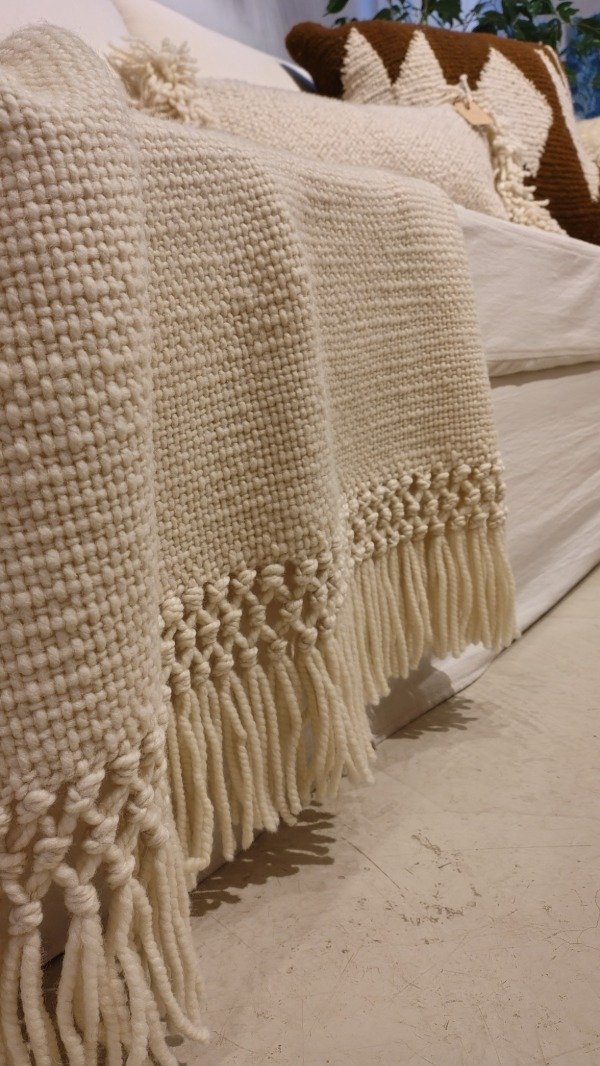 Producto - Manta de lana cruda