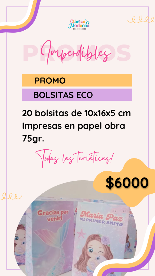 Producto - PROMO BOLSITA ECO