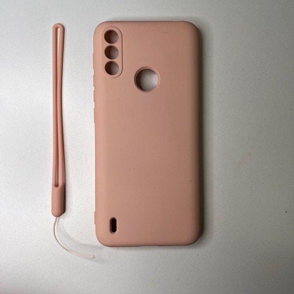 Producto - Funda silicona -E7i power rosa