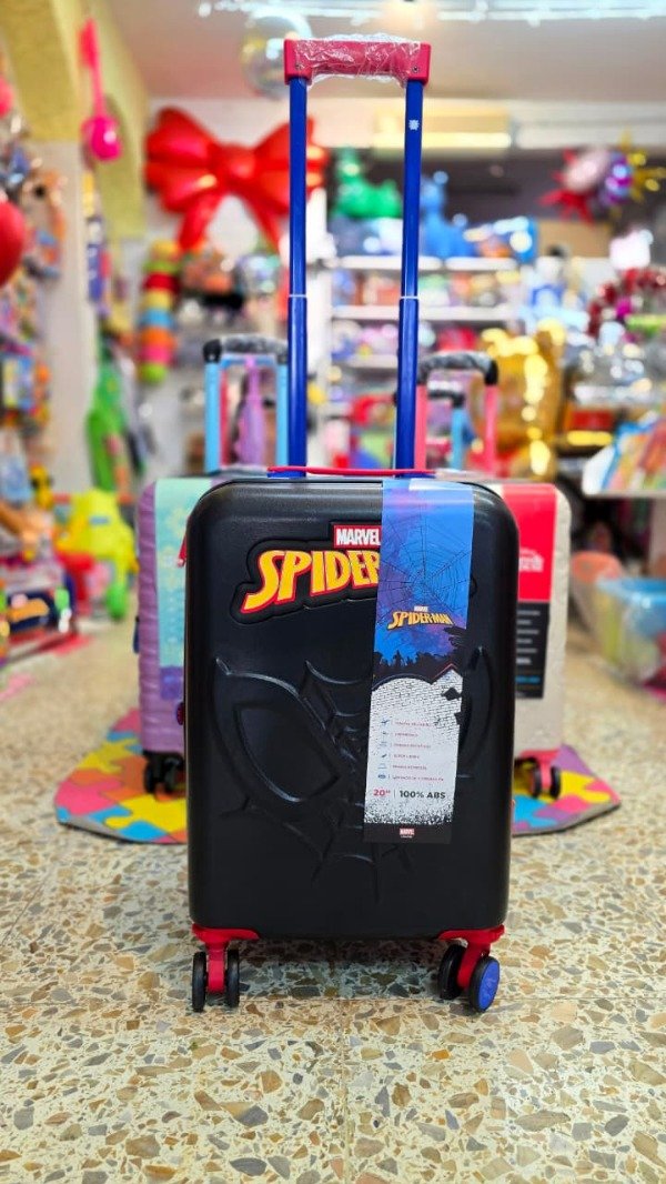 Producto - Carry On de Licencias Spiderman Negra