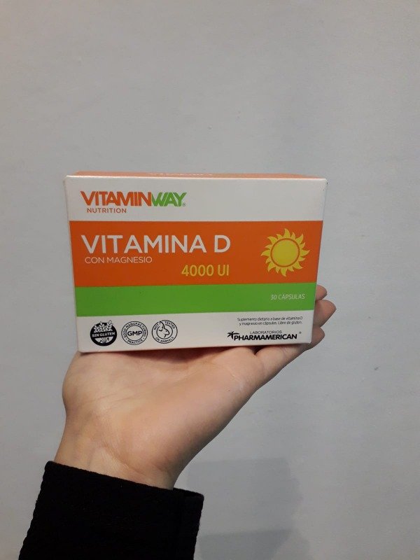 Producto - Vitamin way Vitamina D 30 capsulas