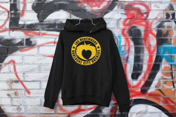 Producto - BOULOGNE CITY ROCKERS AMARILLO- LOS MENTIROSOS - BUZO CANGURO
