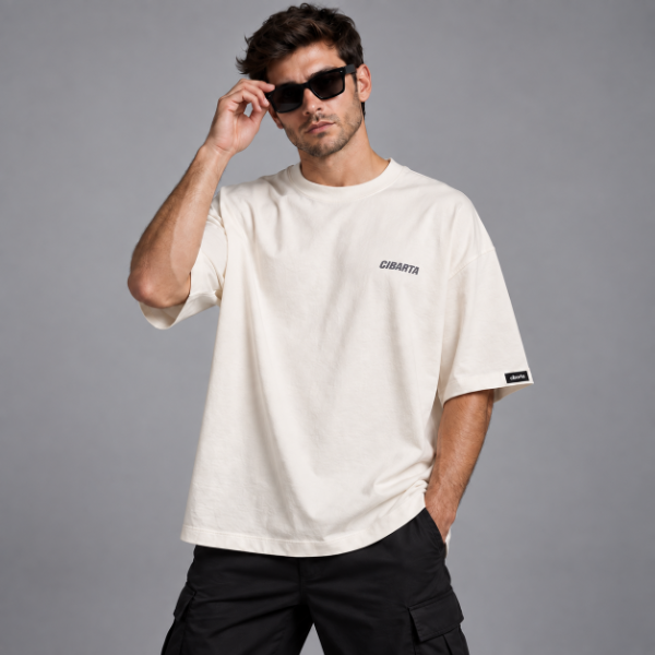 Producto - Remera Oversize Core CIBARTA Natural - 2