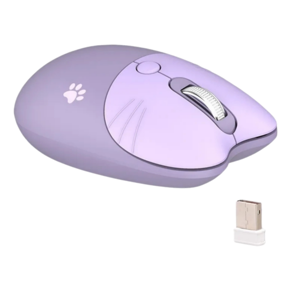 Producto - Mouse Inalámbrico MOFII M3 Silencioso Diseño Gatito 2.4Ghz