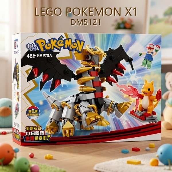 Producto - Lego POKÉMON (#DM5121) x 486 piezas
