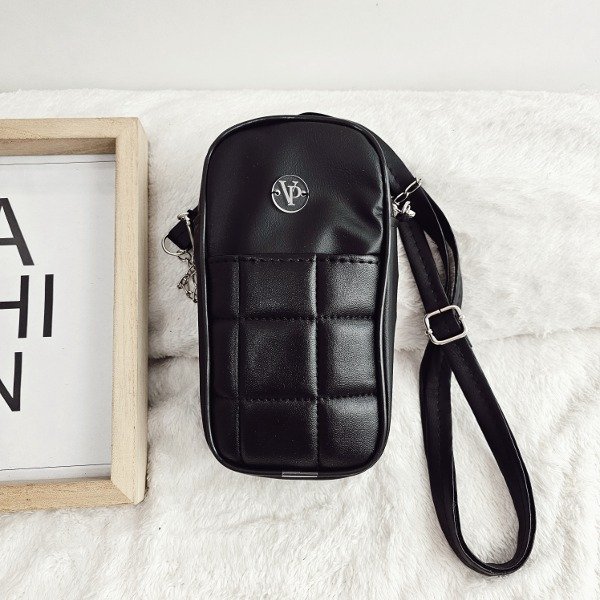 Producto - Portacelular negro acolchonado