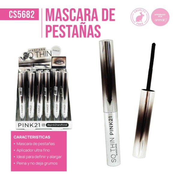 Producto - MASCARA DE PESTAÑAS PINK 21