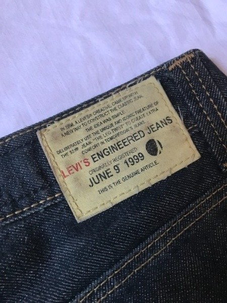 Producto - Vintage rare Levis Engineered jeans reedition denim pant.