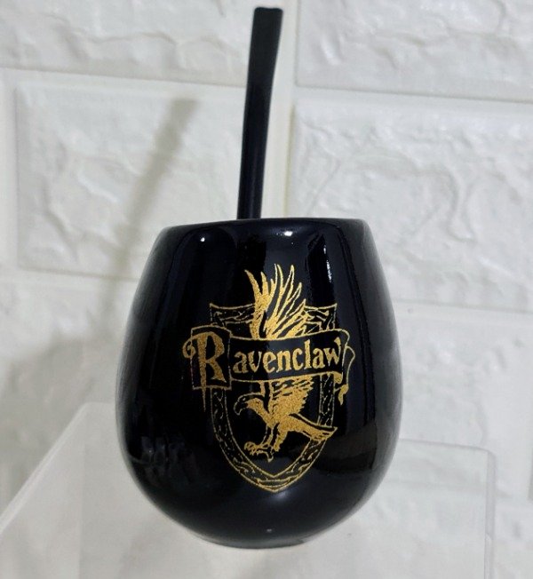 Producto - Mate ovo Harry Potter negro y dorado Ravenclaw