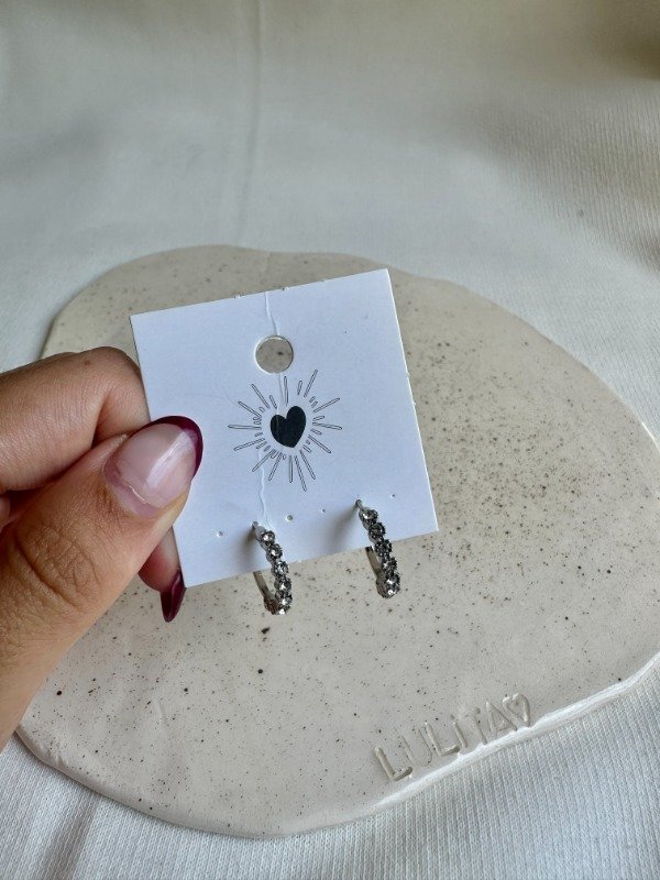 Producto - Argollitas strass AQ