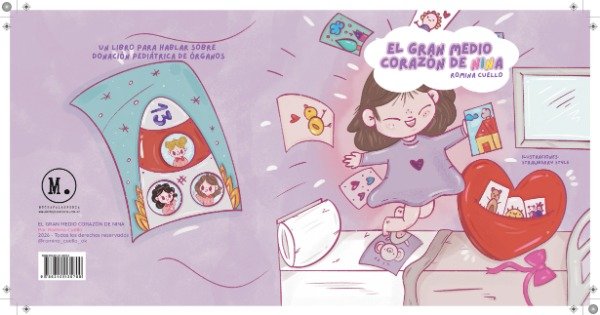 Producto - EL GRAN MEDIO CORAZON DE NINA - ROMINA CUELLO