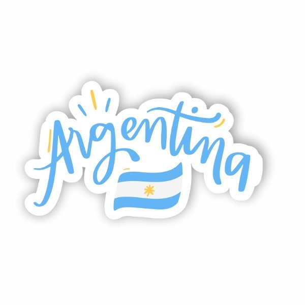 Producto - ST00266 Argentina con bandera