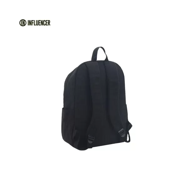 Producto - Mochila corderoy INFLUENCER - NEGRO - 4