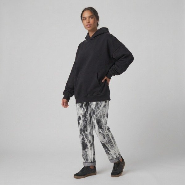 Producto - Buzo Canguro - Negro - 3