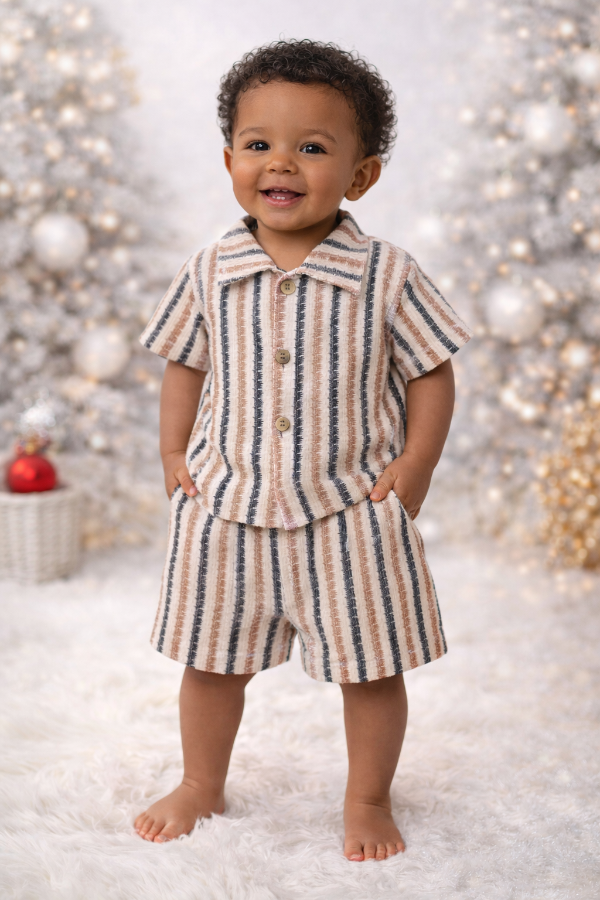 Producto - CURVA CONJUNTO THIAGO (CAMISA + SHORT)