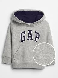 Producto - Buzo Frisado GAP Gris Logo Azul