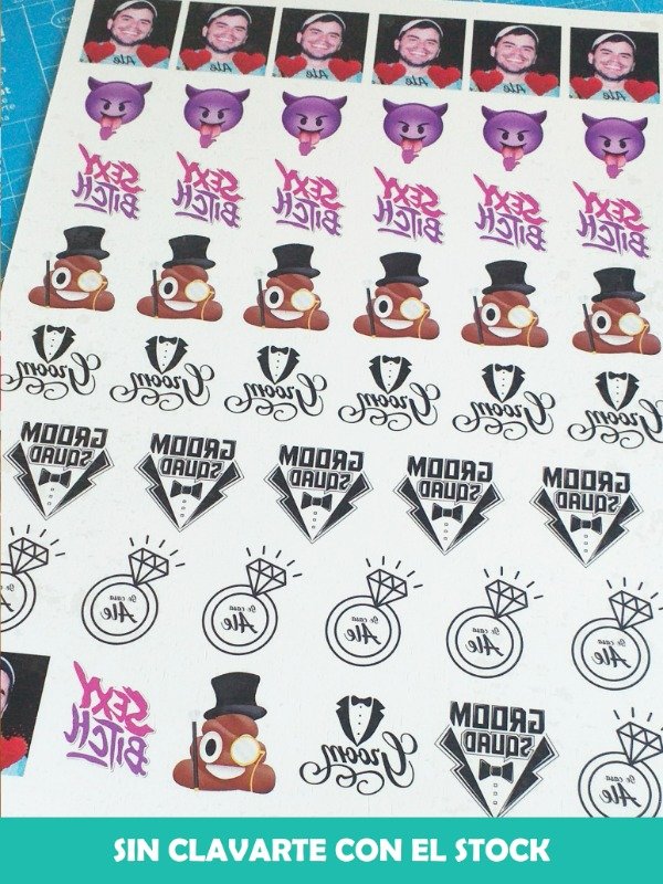 Producto - PACK TATUAJES EVENTOS - 10 PLANCHAS A4 A DEMANDA!