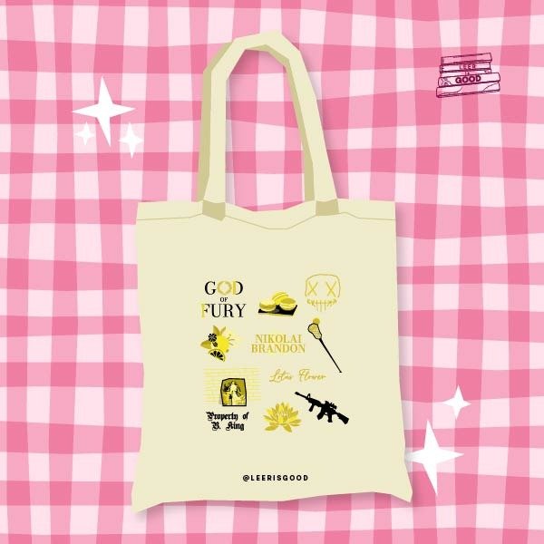 Producto - Tote bag -  Legado de Dioses - GOD OF FURY