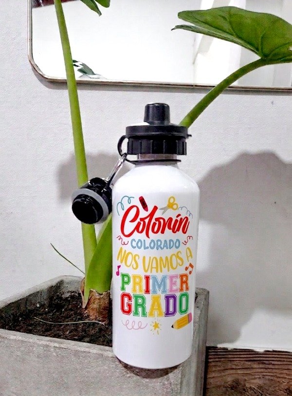 Producto - Botella doble pico + caja