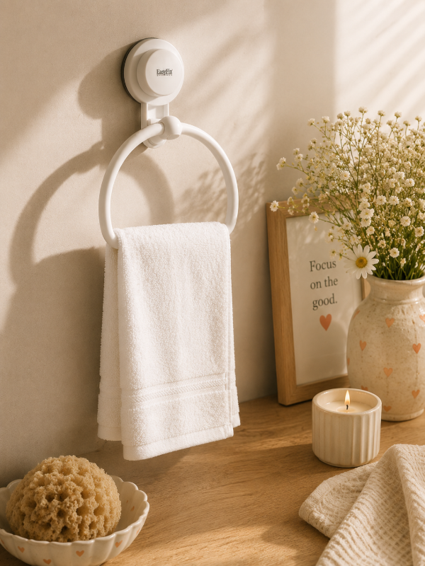 Producto - Toallero de Pared con soporte ventosa ultra fuerte