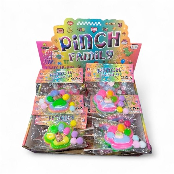 Producto - squishy pata color con capybara