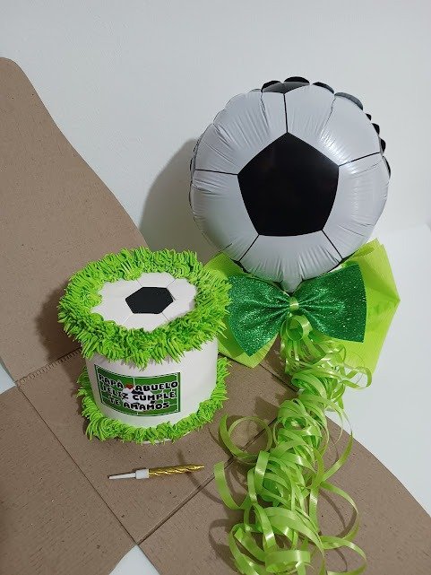 Producto - mini desayuno o merienda futbol pelota