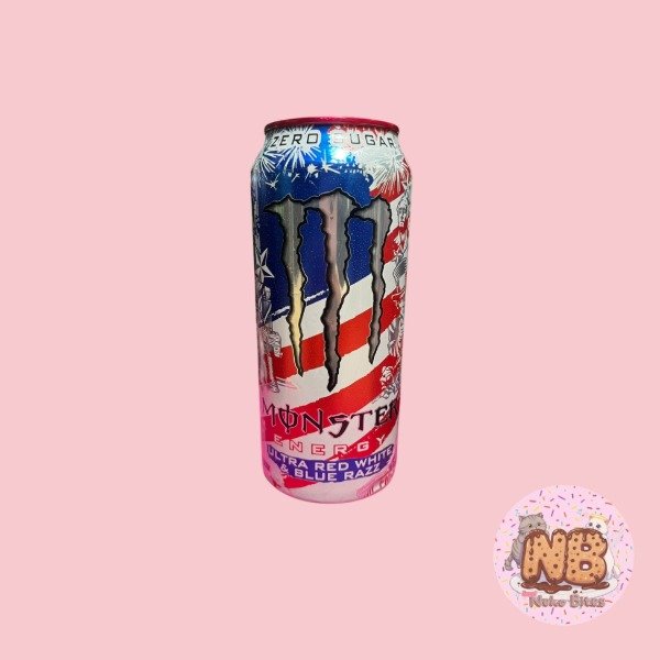 Producto - MONSTER - RED WHITE and BLUE RAZZ