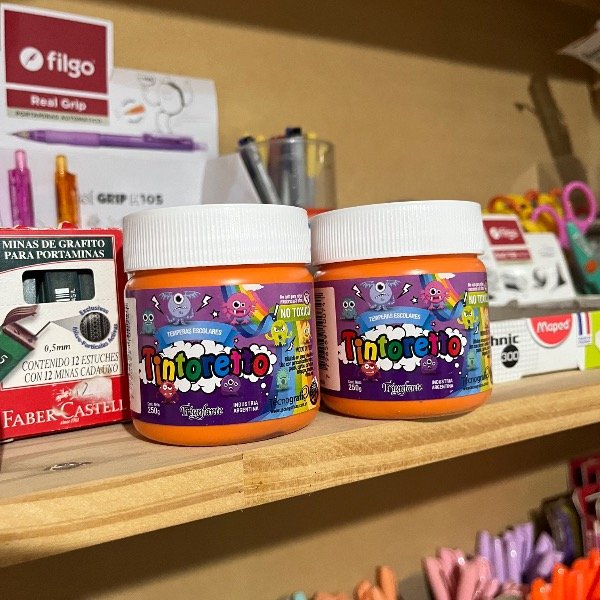 Producto - Tempera tintoretto naranja