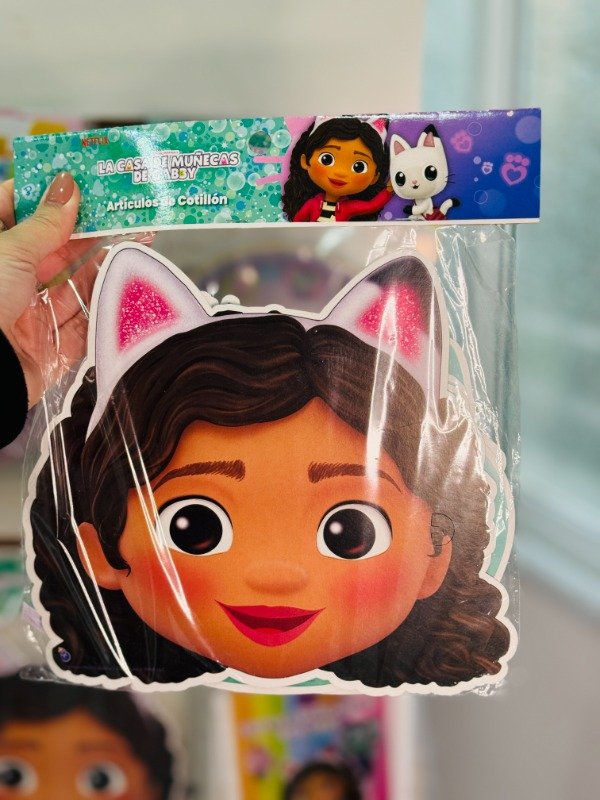 Producto - Antifaces La casa de muñecas de gabby x10u